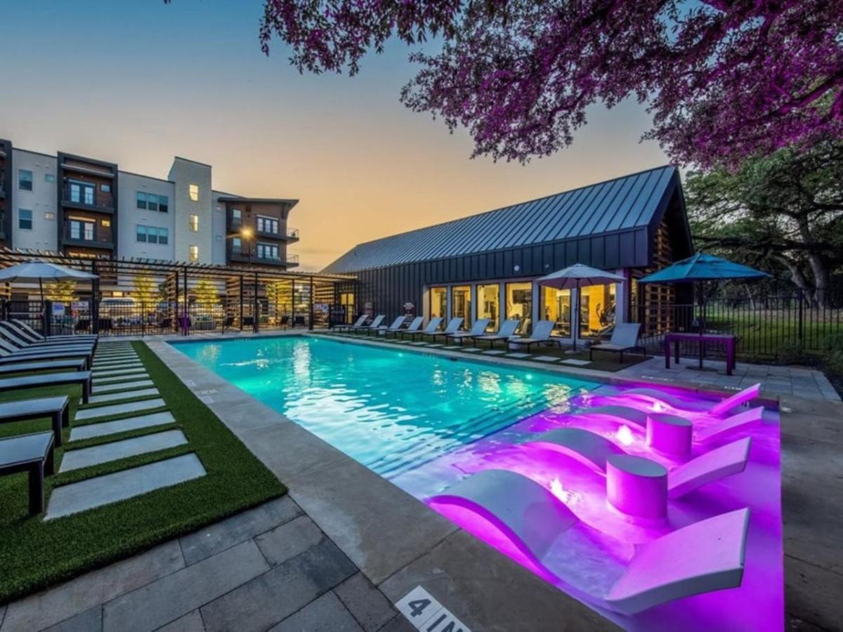 Appartement Luxurious New Unit 1Bd1Ba Pool, Golf Sim à Austin Extérieur photo